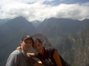 View from Machu Picchu, Peru