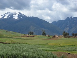 Typical Peruvian countryside