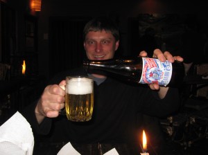 Having..em dinner in Copacabana, Bolivia