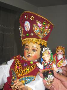 Typical Peruvian baby Jesus figures, Niños