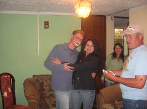 After I took a bite from the cake