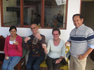 Drinking Pisco Sours