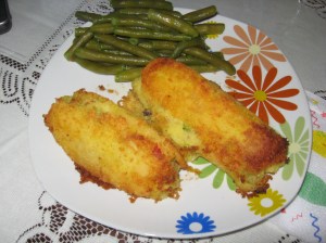Homemade papa rellena