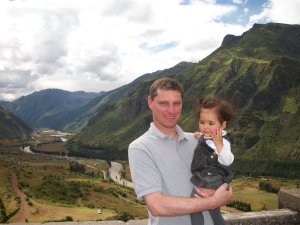 Overlooking the Sacred Valley of the Inka