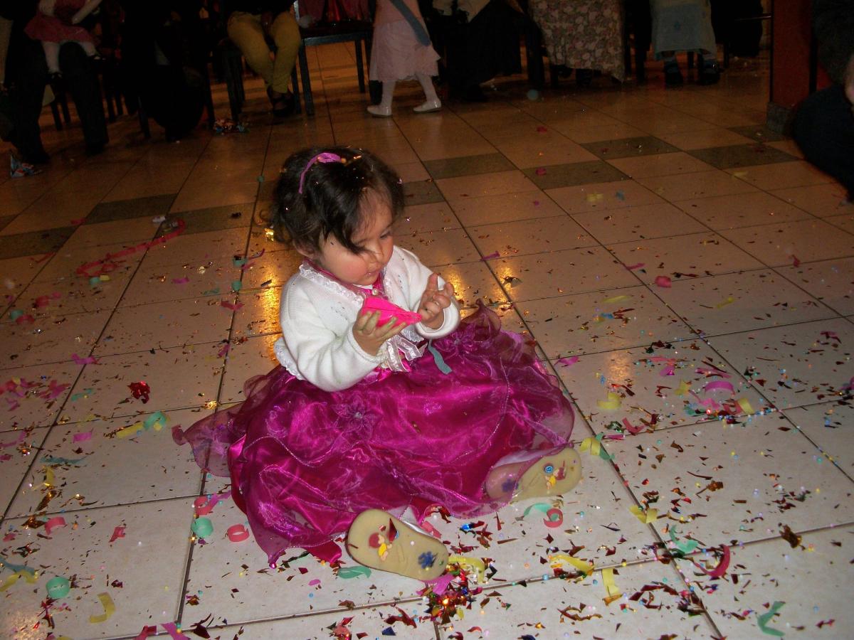 Chillin' out at the end of the party