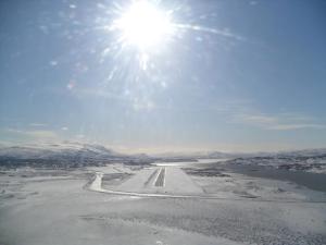 Landing at Egilsstadir, Iceland (BIEG)