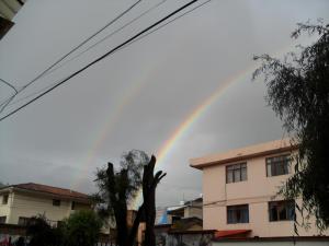 Beautiful Cuzco rainbow Beautiful Cuzco rainbow