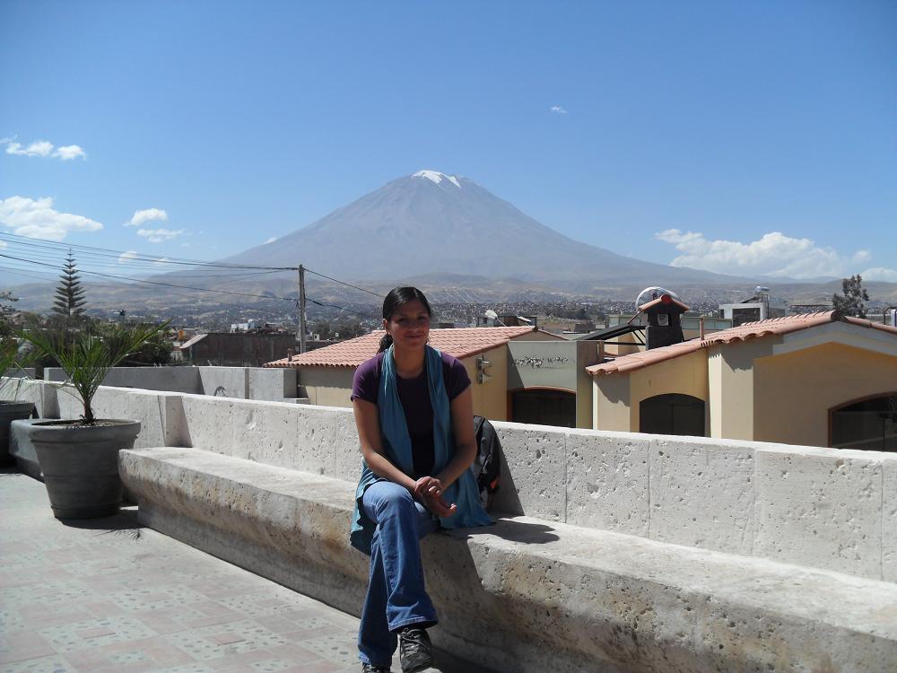 misti volcano arequipa peru