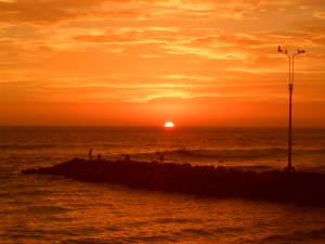 Sunset over San Bartolo