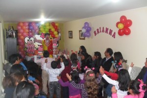birthday party Cuzco Peru
