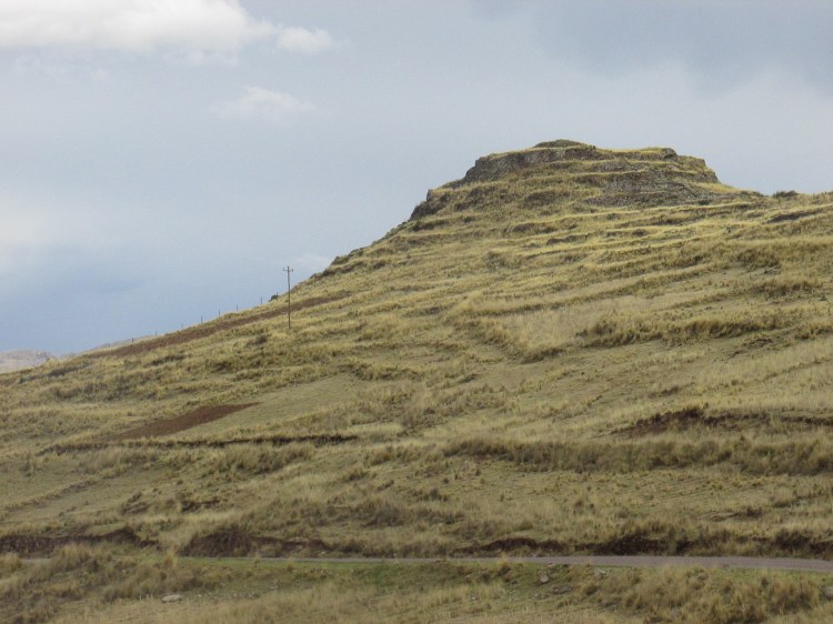 possible unrestored Inca site in Peru